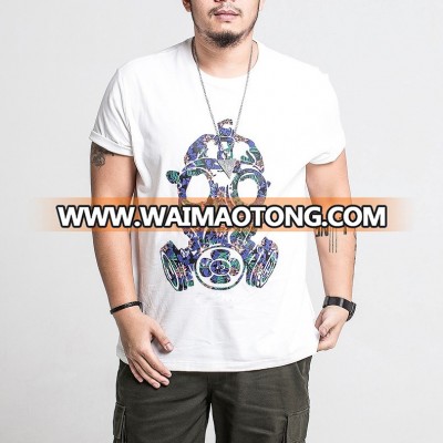 Custom street style sublimation printing loose t shirt hip hop blank oversize t shirt